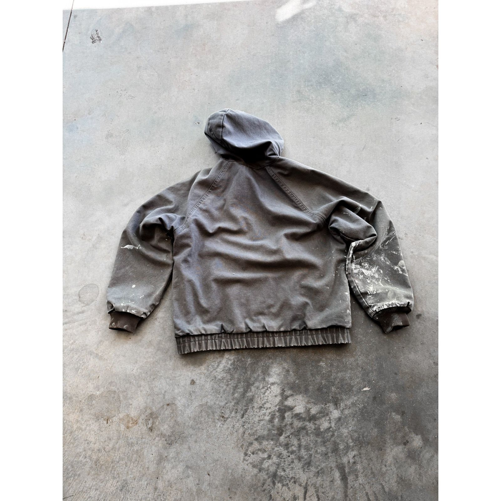 Vintage 1990s Painted/Distressed Carhartt Style Work Jacket Size L Size US L / EU 52-54 / 3 - 4 Thumbnail