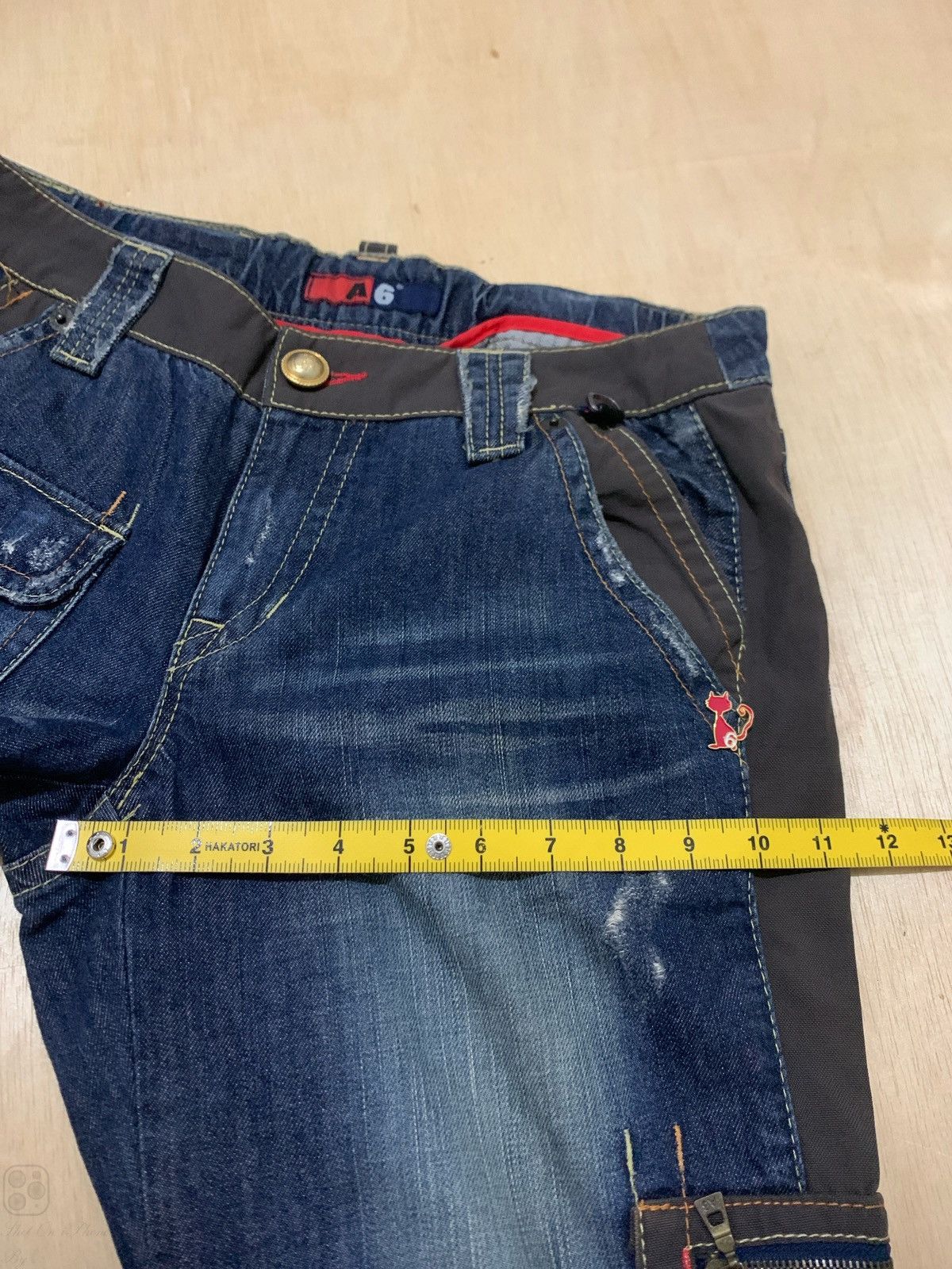 Hysteric Glamour × If Six Was Nine × Japanese Brand Y2k A6 Jeans Ifsixwasnine Goa style Size US 32 / EU 48 - 13 Thumbnail
