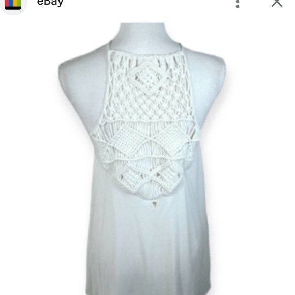 Billabong Billabong Macrame Halter Top L Size L / US 10 / IT 46 - 6 Thumbnail