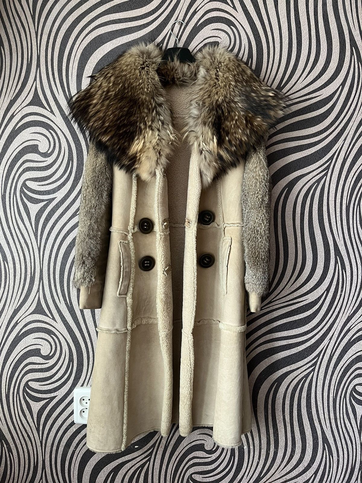 Dolce & Gabbana Shearling Coat