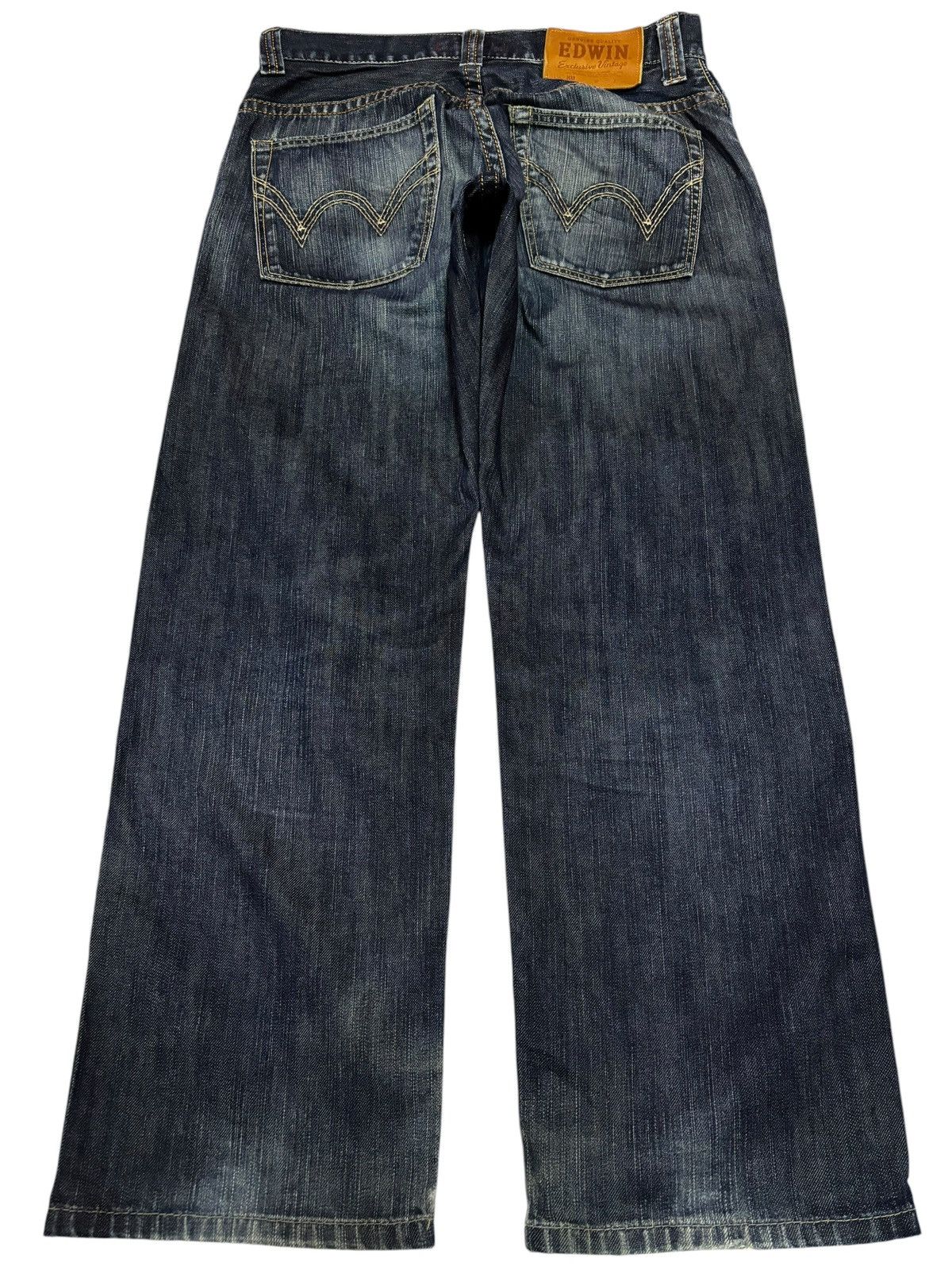 Edwin × Japanese Brand Vintage Edwin 424XV Exclusive Vintage Jeans Size US 31 - 2 Thumbnail