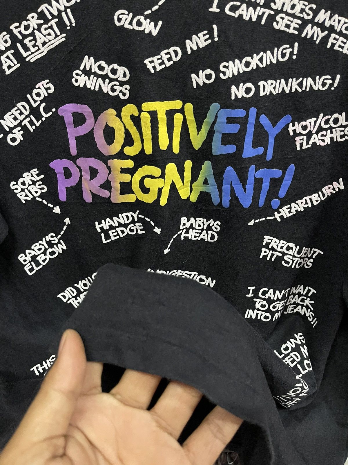 Vintage Vintage 3q Art x Positively Pregnant!🔥🔥🔥 Size US M / EU 48-50 / 2 - 5 Thumbnail