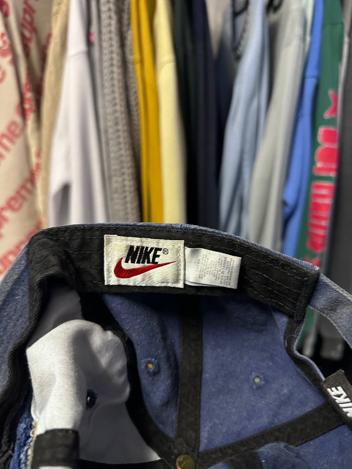 Nike Vintage 90s Nike Challenge Court Cap Y2K Os Size ONE SIZE - 5 Thumbnail