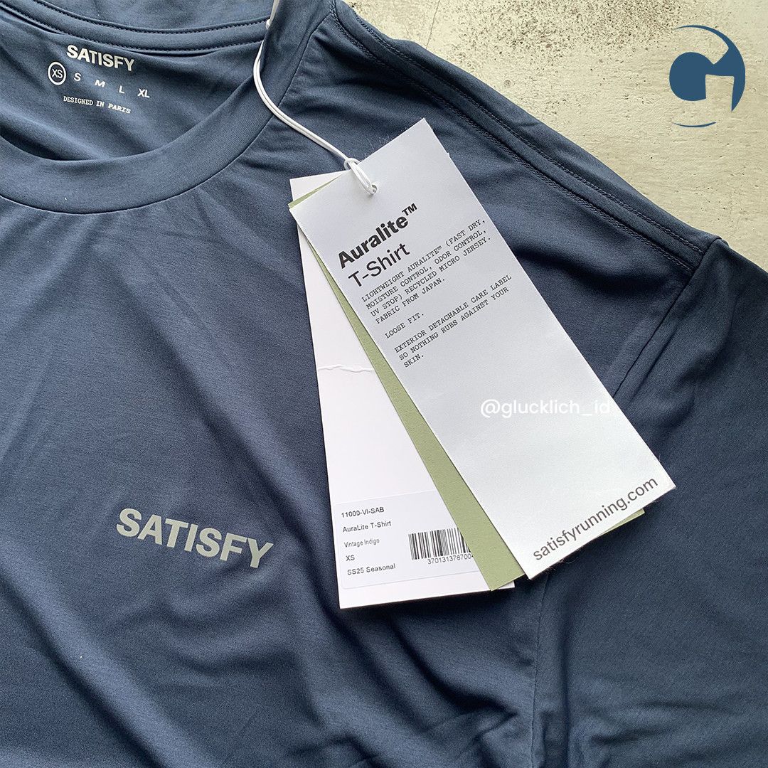 Satisfy Satisfy, Auralite Tee in Vintage Indigo Size US XS / EU 42 / 0 - 4 Thumbnail