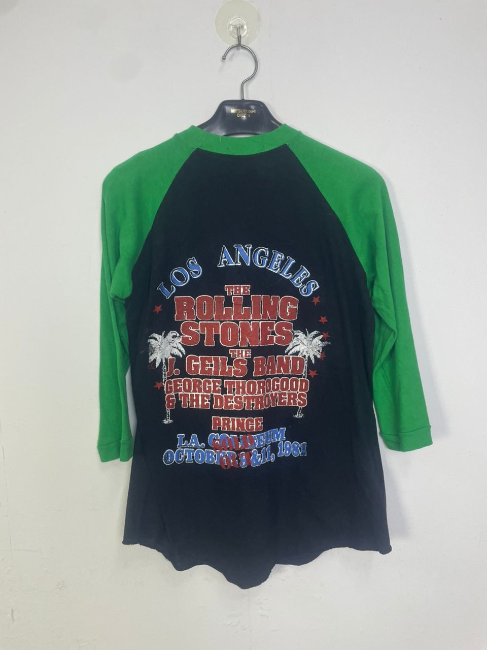 Band Tees × Vintage Vintage The rolling stones Band Baseball tshirt Size US S / EU 44-46 / 1 - 8 Thumbnail