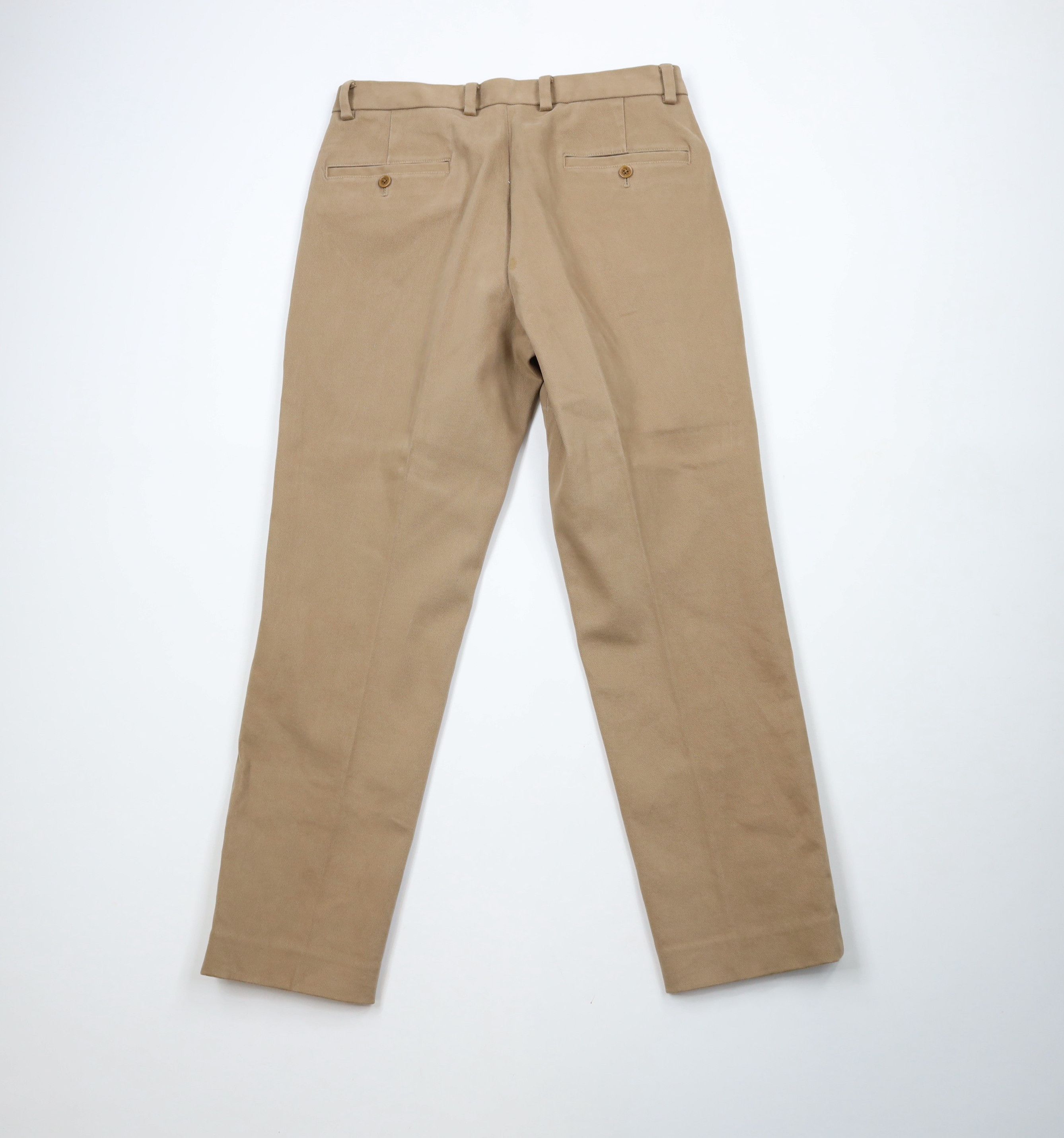 Brooks Brothers × Vintage Vintage Brooks Brothers Clark Stretch Chino Pants Beige Size US 32 / EU 48 - 10 Thumbnail