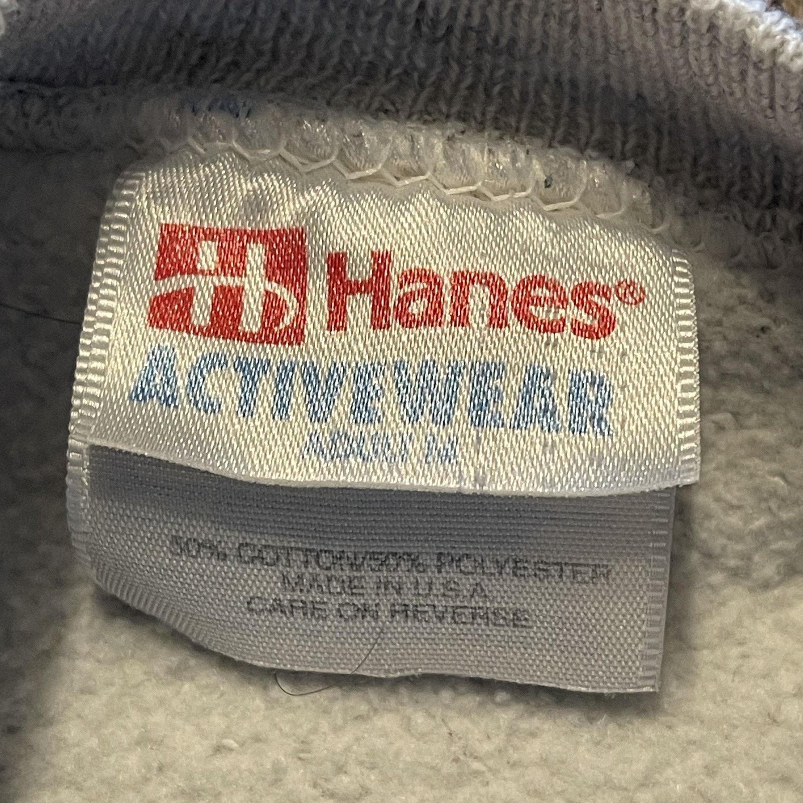 Hanes Vintage Union New Jersey Sweatshirt M Hanes Crewneck 90s USA Size US M / EU 48-50 / 2 - 7 Thumbnail