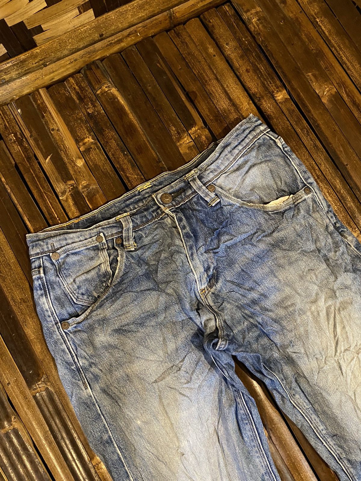 Japanese Brand × Levi's × Vintage LEVIS 513 DENIM PANTS Size US 30 / EU 46 - 6 Thumbnail