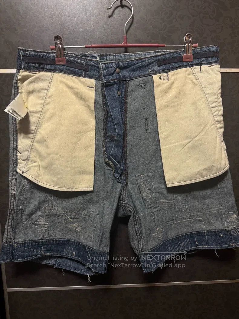RRL Ralph Lauren RRL Ralph Lauren 2022 Summer New Baijia Fabric Splicing Sh Size US 32 / EU 48 - 3 Thumbnail