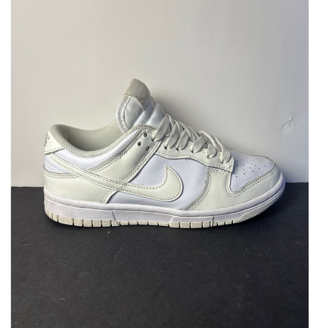 Nike Nike Women's Dunk Low White Sail Coconut Milk Size 5 Size US 5 / IT 35 - 1 Thumbnail