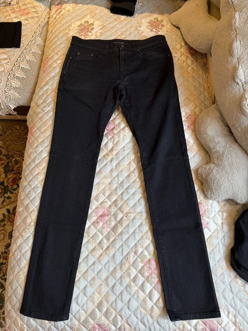 Saint Laurent Paris saint laurent parisD02 Black Basic Jeans 2503-Nextarrow Size US 31 - 1 Thumbnail