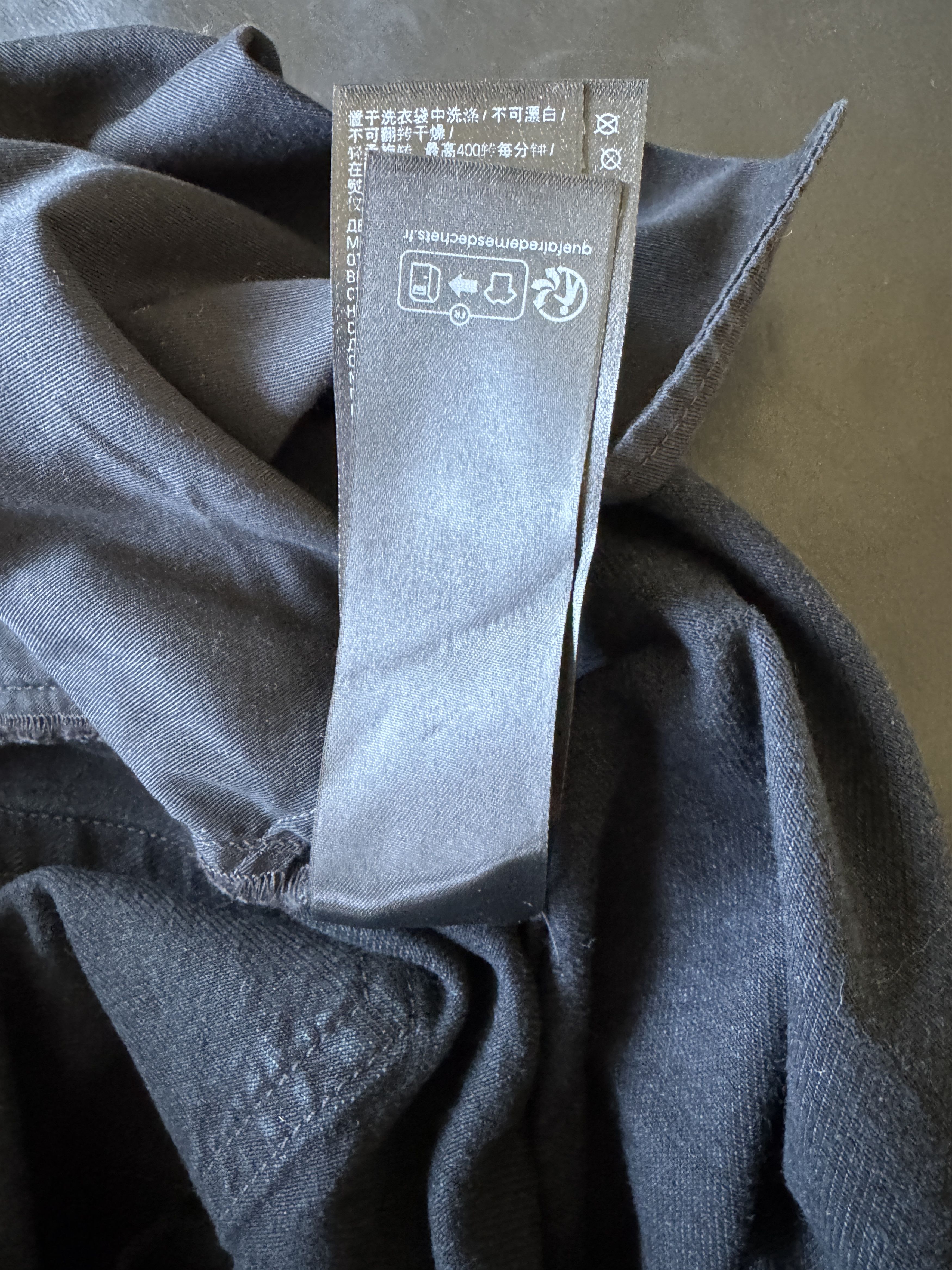 Balenciaga Destroyed Black Denim Jeans Size US 34 / EU 50 - 24 Thumbnail