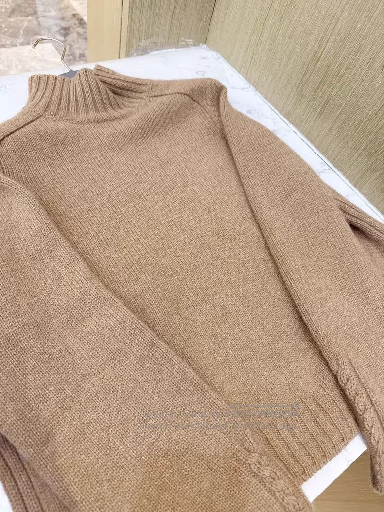 Loro Piana Loro Piana Baby cashmere camel turtleneck sweater Size S / US 4 / IT 40 - 4 Thumbnail