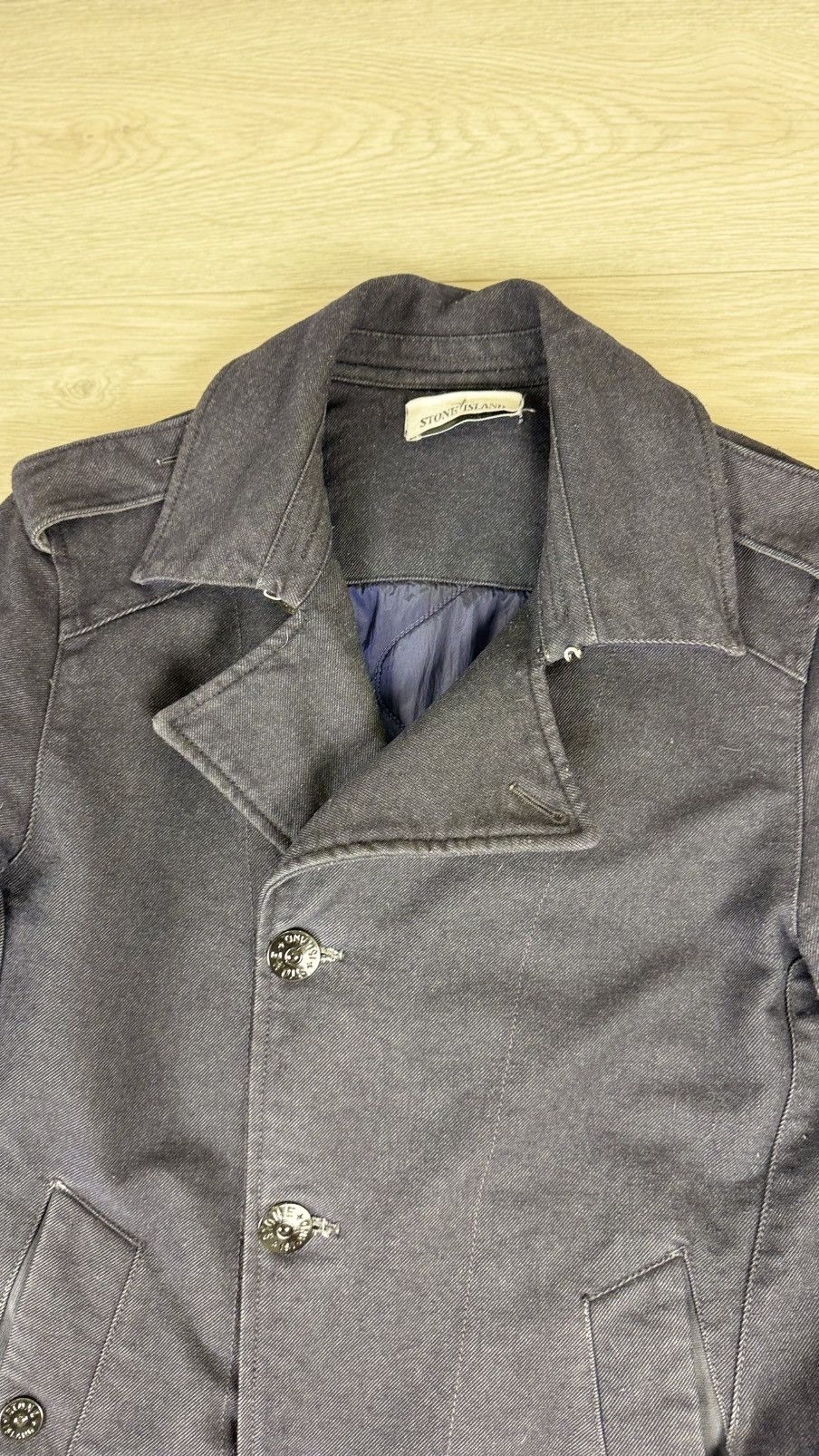 Stone Island Stone Island Saia Doppia Faccia Wool Coat Jacket Size US S / EU 44-46 / 1 - 5 Thumbnail