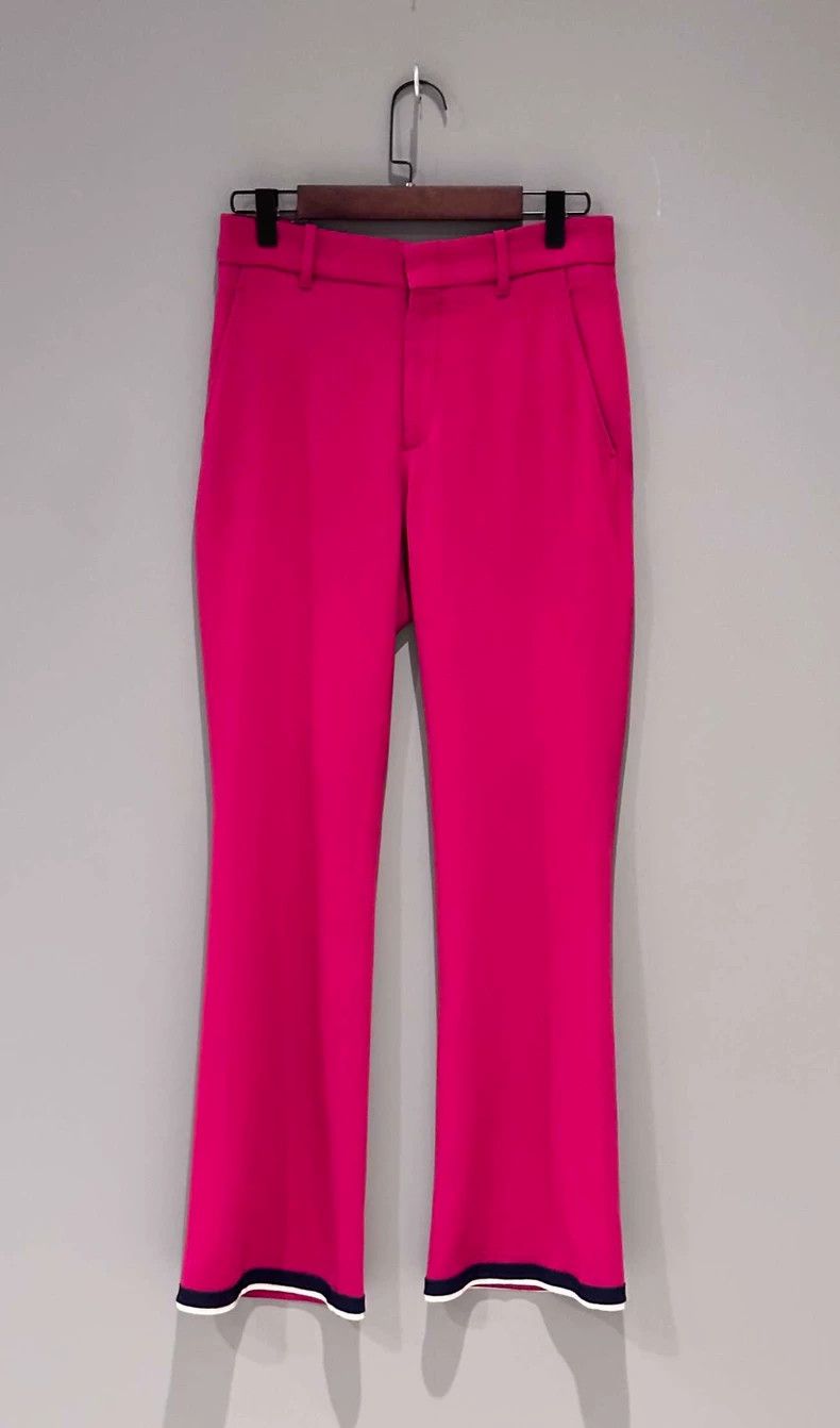 Gucci GUCCI Classic Long Pants in Bright Pink- DMC Size US 38 / EU 54 - 1 Thumbnail