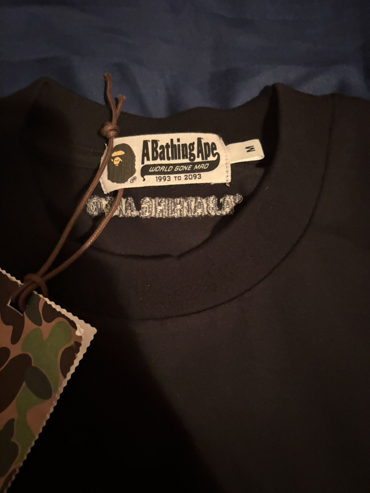 Bape ONE POINT RELAXED FIT LS TEE Size US M / EU 48-50 / 2 - 2 Thumbnail