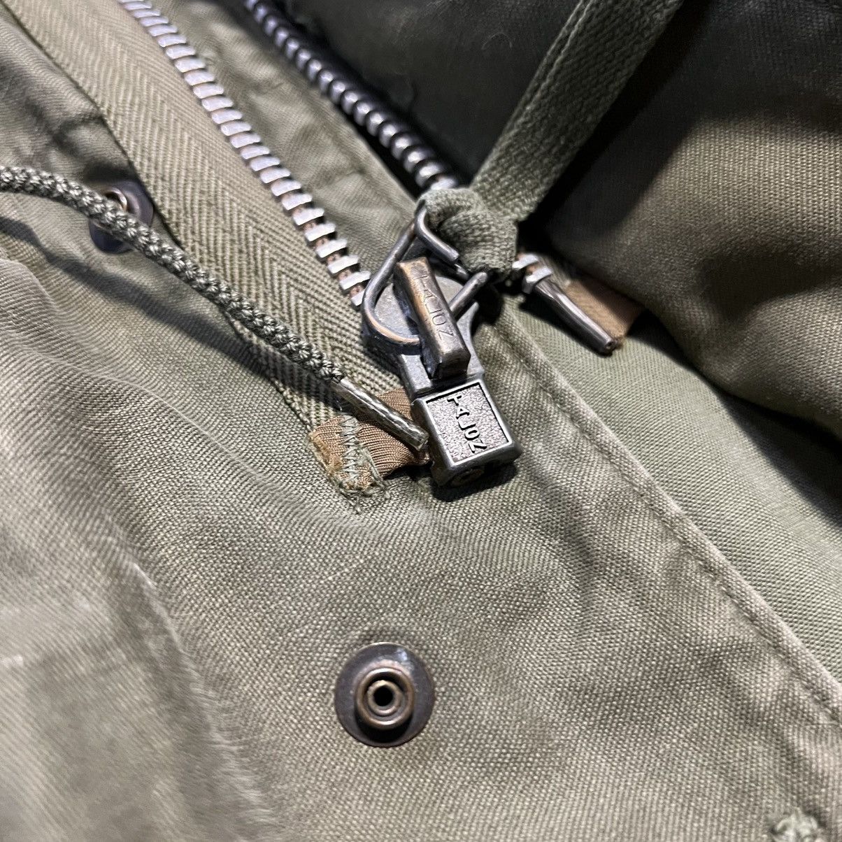Vintage Vintage 50s OG 106 M65 Military Field Jacket Vietnam War USA Size US S / EU 44-46 / 1 - 14 Thumbnail