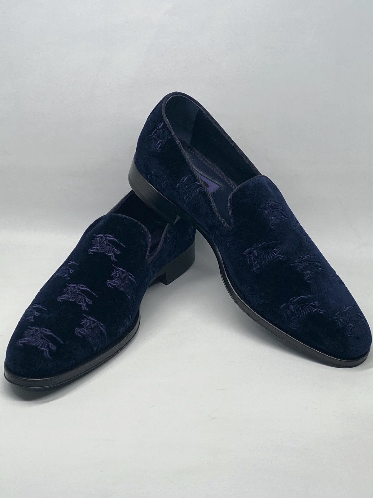 Burberry Burberry Wayne Velvet Loafer size 43.5/us size 10.5 Size US 10.5 / EU 43-44 - 7 Thumbnail