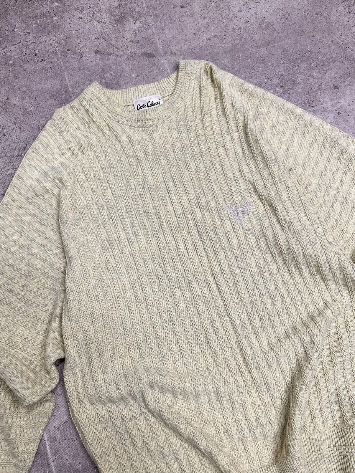 Dolce & Gabbana Carlo Colucci Vintage Sweater Googi gtyle wool japan gothic Size US L / EU 52-54 / 3 - 4 Thumbnail