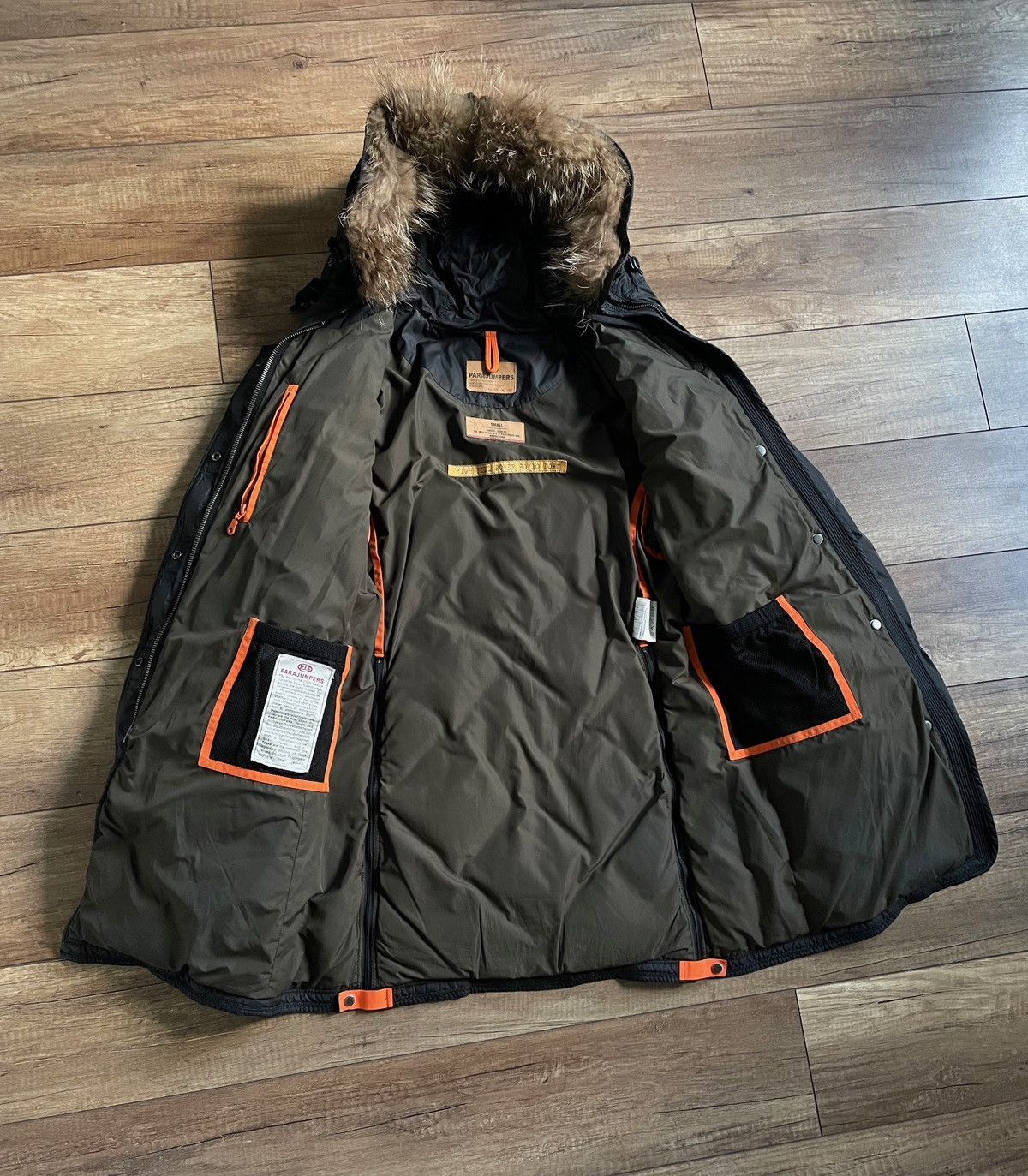 Parajumpers Parajumpers Womens Quilted Down Fur Hooded Parka Jacket Size S / US 4 / IT 40 - 11 Thumbnail