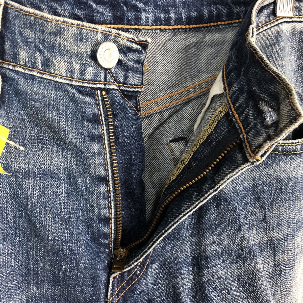 Levi's DLL Levis 502 big E faded Blue Denim Pants #C248 Size US 31 - 13 Thumbnail
