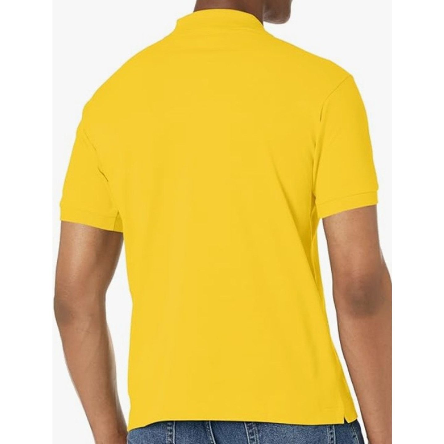 Lacoste Lacoste Mens Legacy Short L.12.12 Pique Polo D Yellow XL Size US XL / EU 56 / 4 - 3 Thumbnail