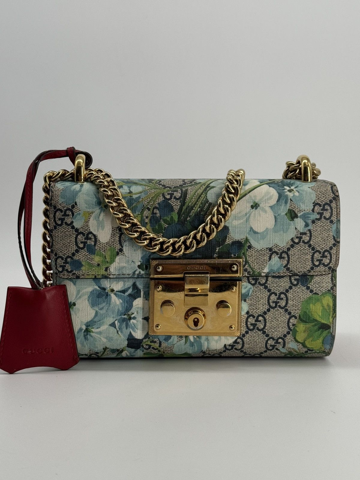 Gucci Gucci Padlock Cloth Handbag Size ONE SIZE - 1 Thumbnail