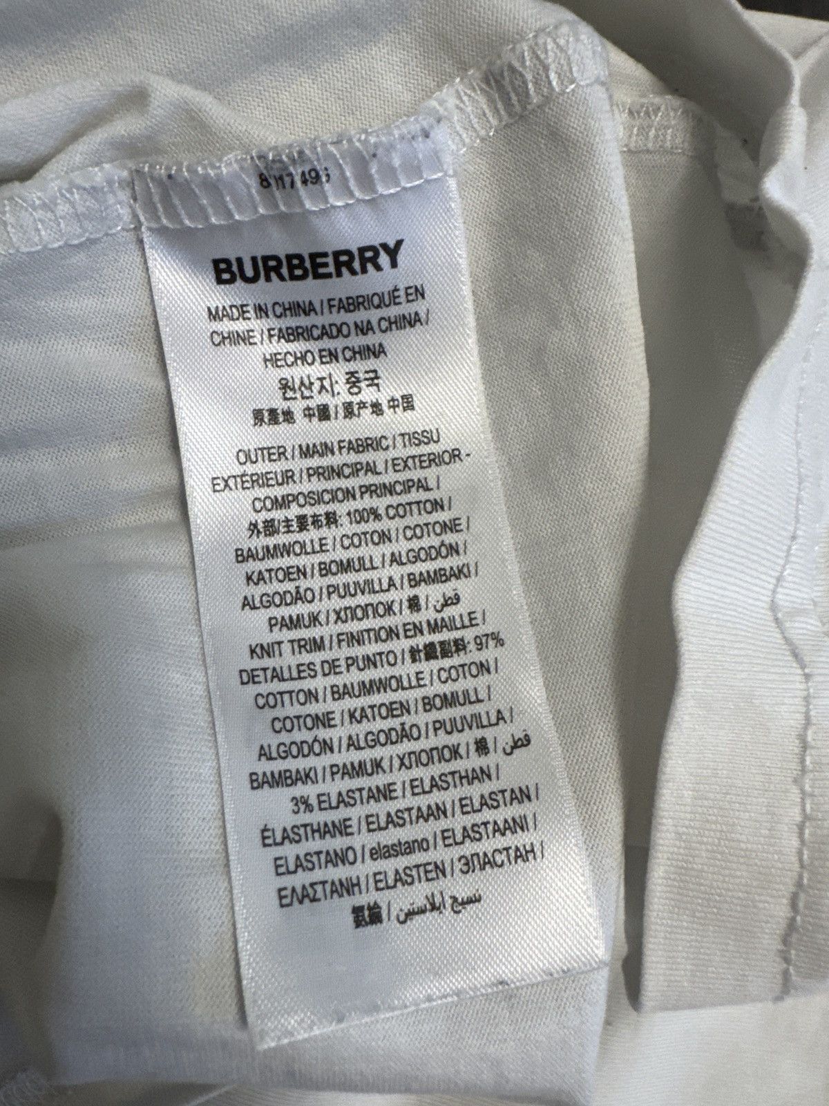 Burberry Burberry Logo t shirt Size US M / EU 48-50 / 2 - 5 Thumbnail