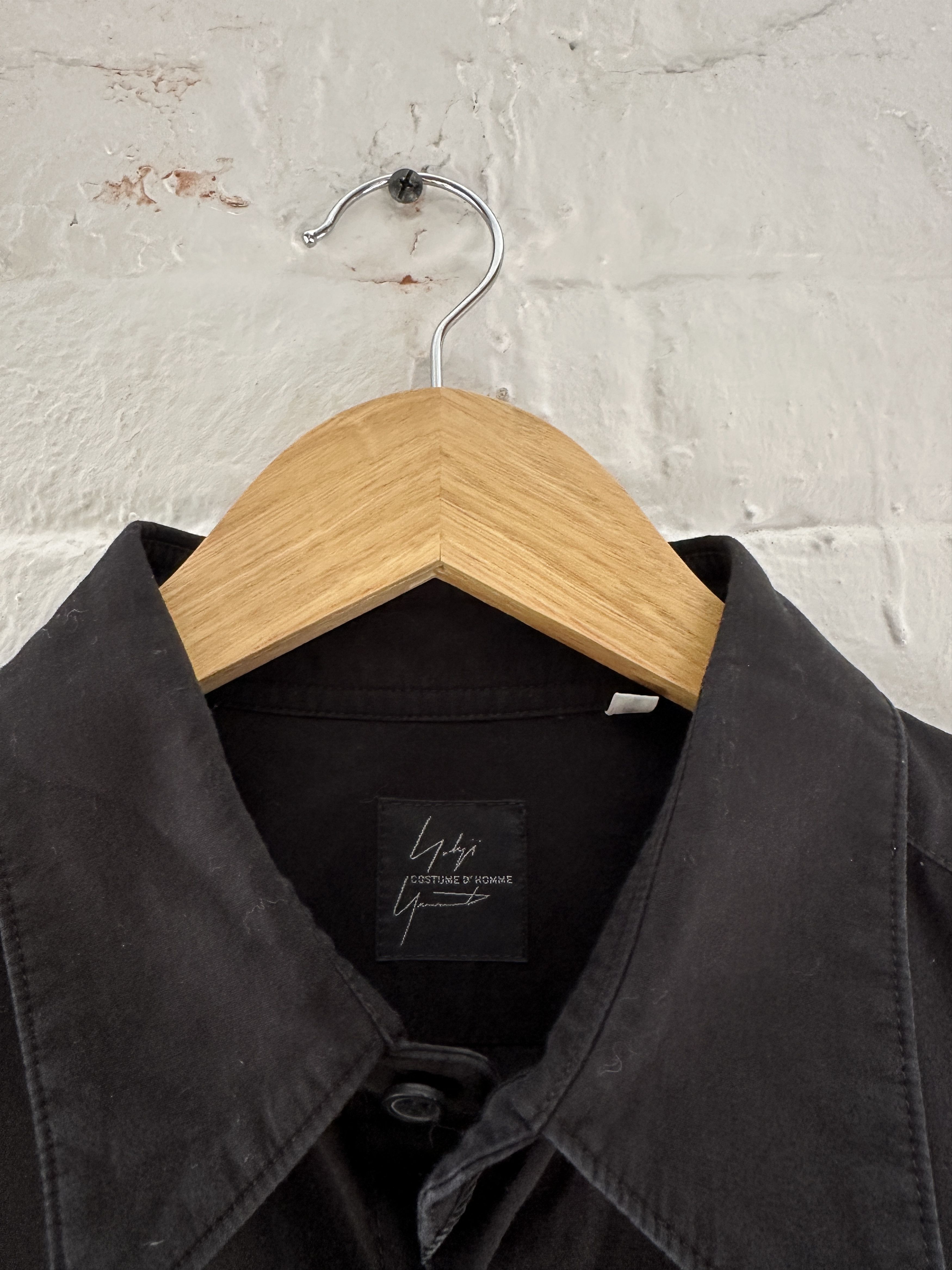 Yohji Yamamoto COSTUME D’HOMME SHIRT Yohji Yamamoto Costume D'Homme Button Up Shirt