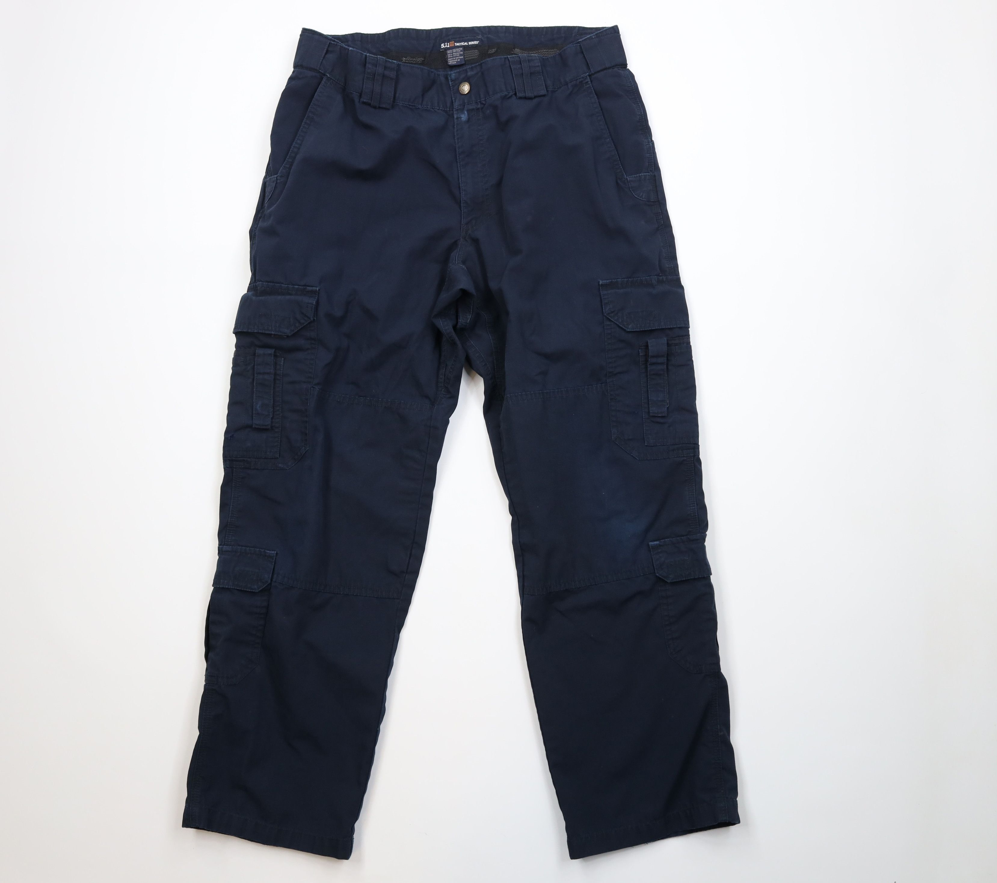 Vintage 5.11 Tactical Series Ripstop Double Knee Cargo Pants Blue Size US 38 / EU 54 - 1 Thumbnail