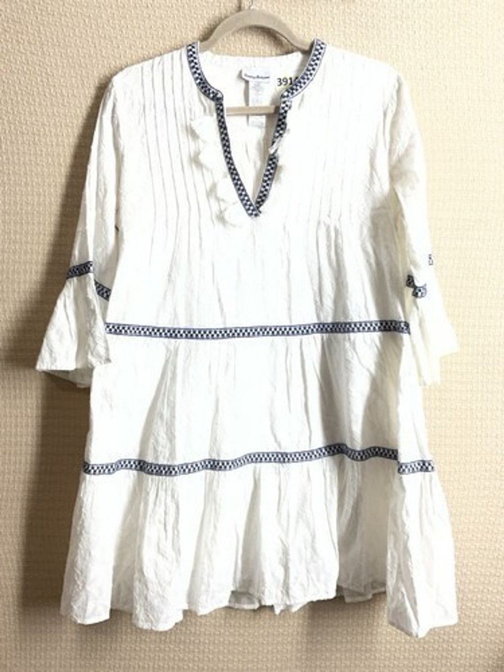 Tommy Bahama Tommy Bahama Embroidered Coverup Mini Dress Women Size SP Size S / US 4 / IT 40 - 9 Thumbnail