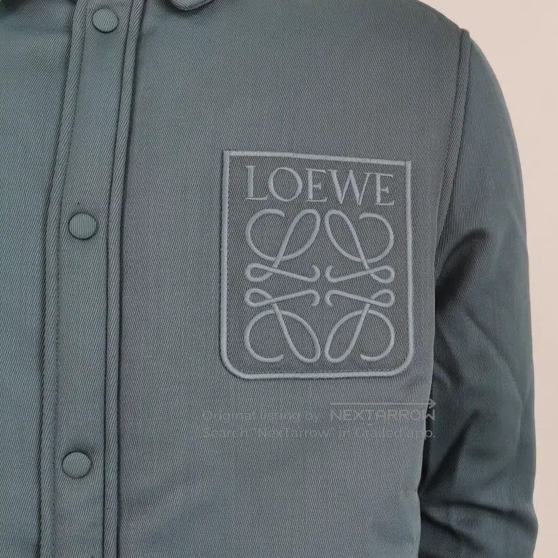 Loewe Loewe Wool single-breasted lapel cotton coat Size US S / EU 44-46 / 1 - 3 Thumbnail