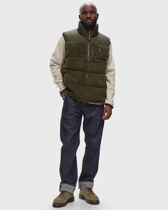Polo Ralph Lauren o1s22i1n0125 Quilted Vest in Dark Green Size US M / EU 48-50 / 2 - 2 Thumbnail