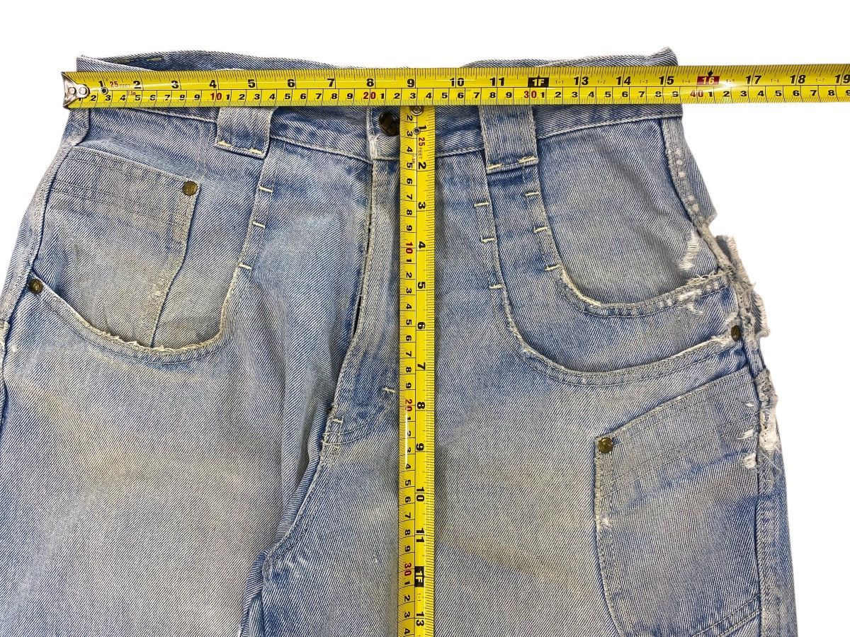 Japanese Brand Japanese Brand Washed Blue Straight Leg Jeans Size US 31 - 9 Thumbnail