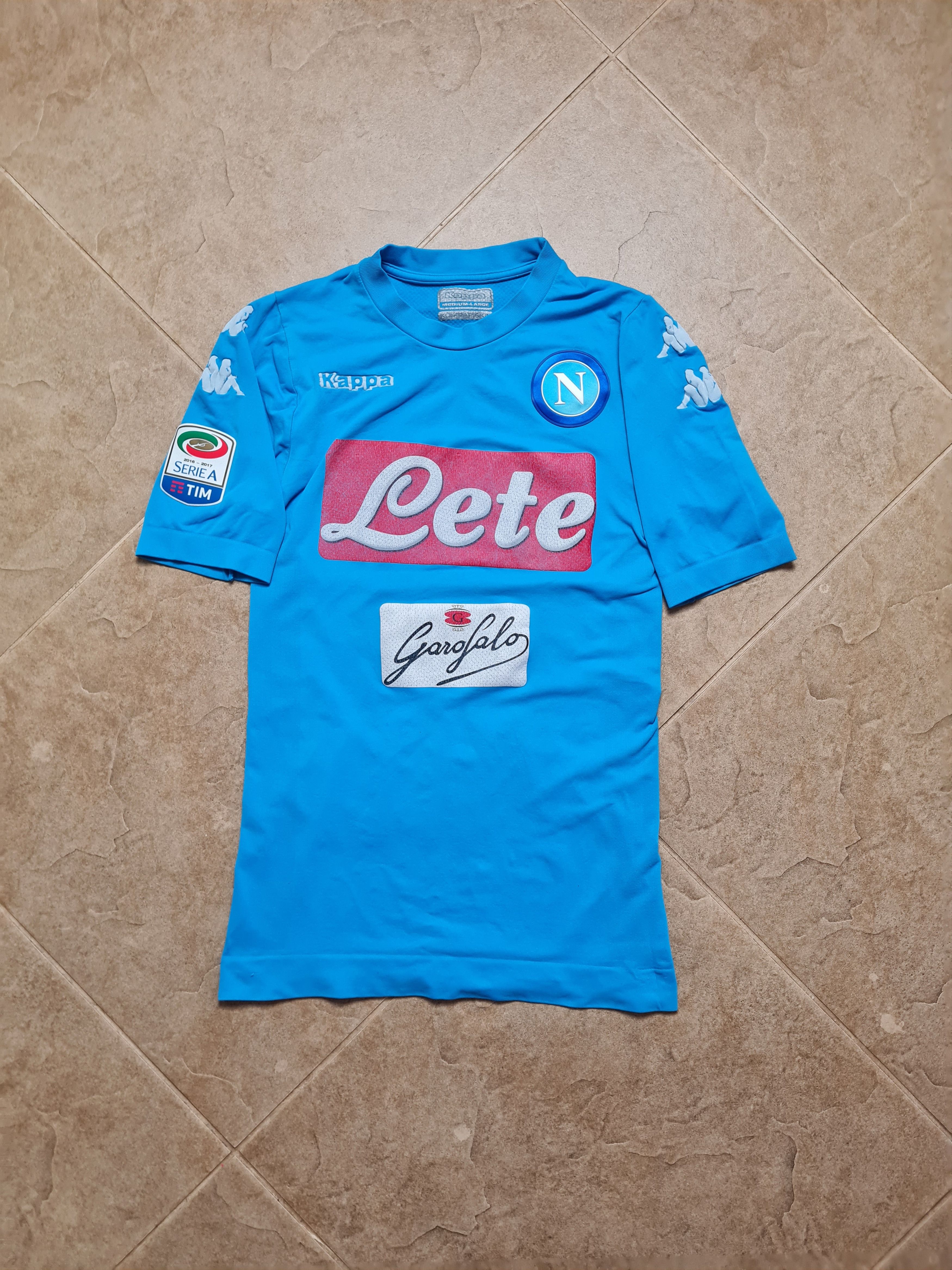 Kappa FOOTBALL JERSEY NAPOLI 2016/2017 HOME SOCCER SHIRT KAPPA Size US M / EU 48-50 / 2 - 2 Thumbnail