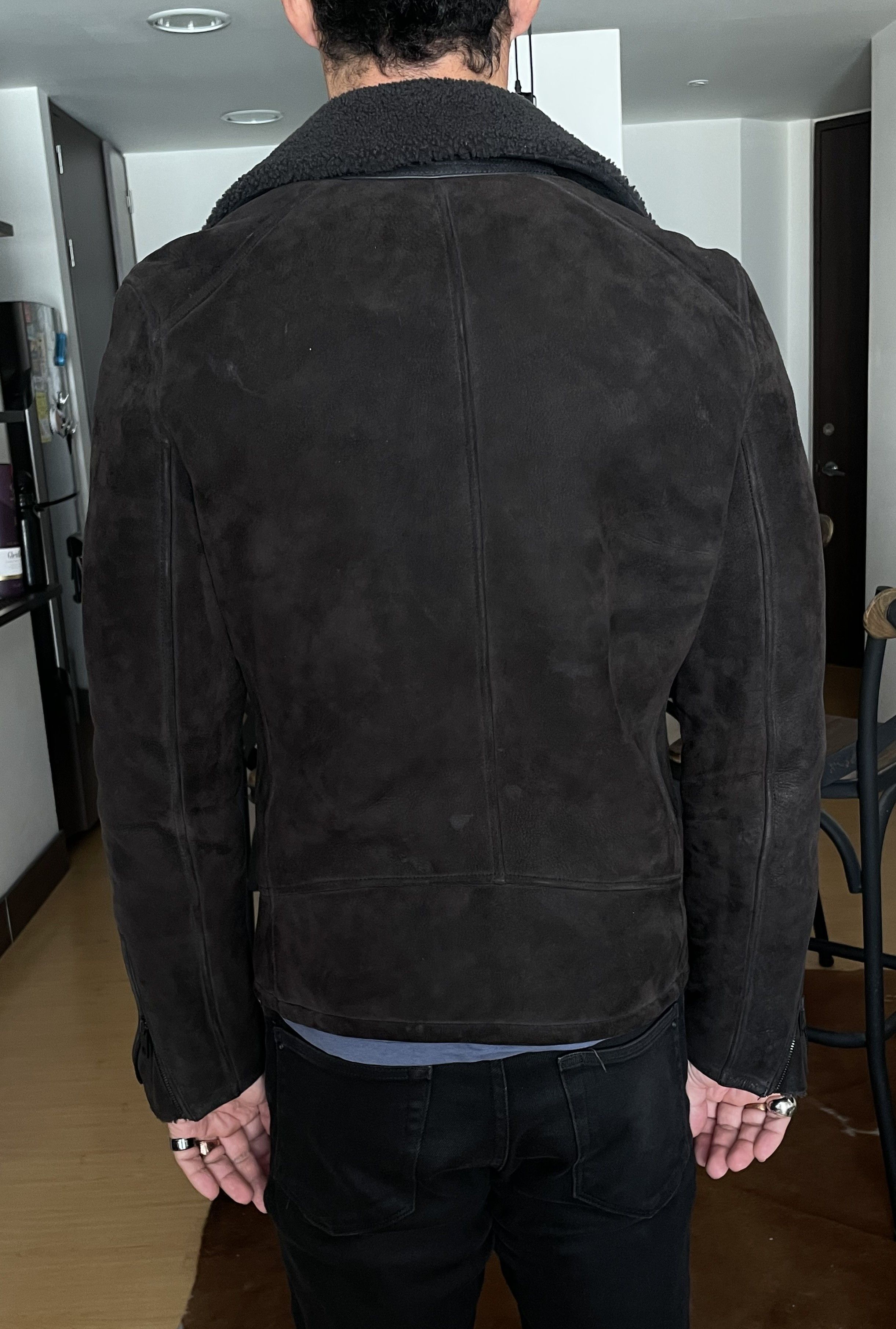 Rag & Bone $2295 Rag & Bone Shearling Leather Jacket Varvatos Sandro Size US M / EU 48-50 / 2 - 6 Thumbnail