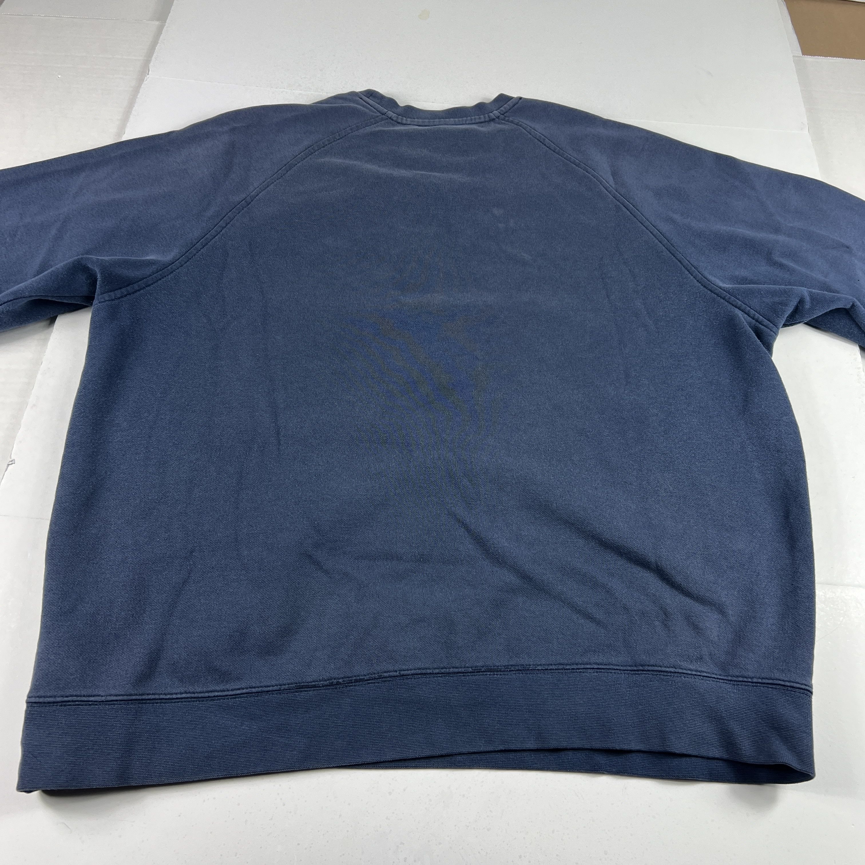 Nike Y2K Nike Sweatshirt Blue Faded Contrast Logo Crewneck Size US L / EU 52-54 / 3 - 10 Thumbnail
