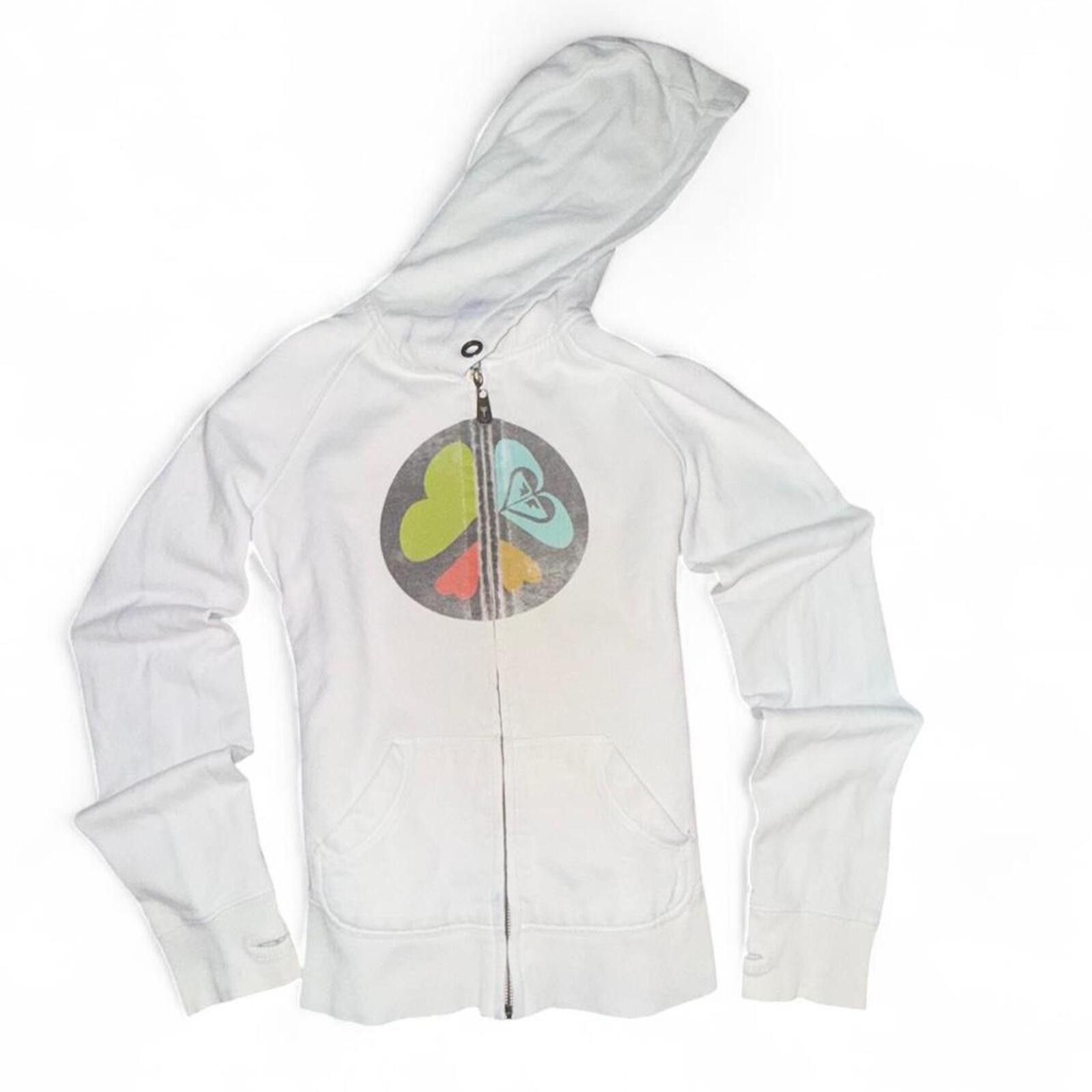 Royal Robbins 🤍 Vintage ROXY Zip-Up Hoodie – Size Small 🤍 Size S / US 4 / IT 40 - 4 Thumbnail