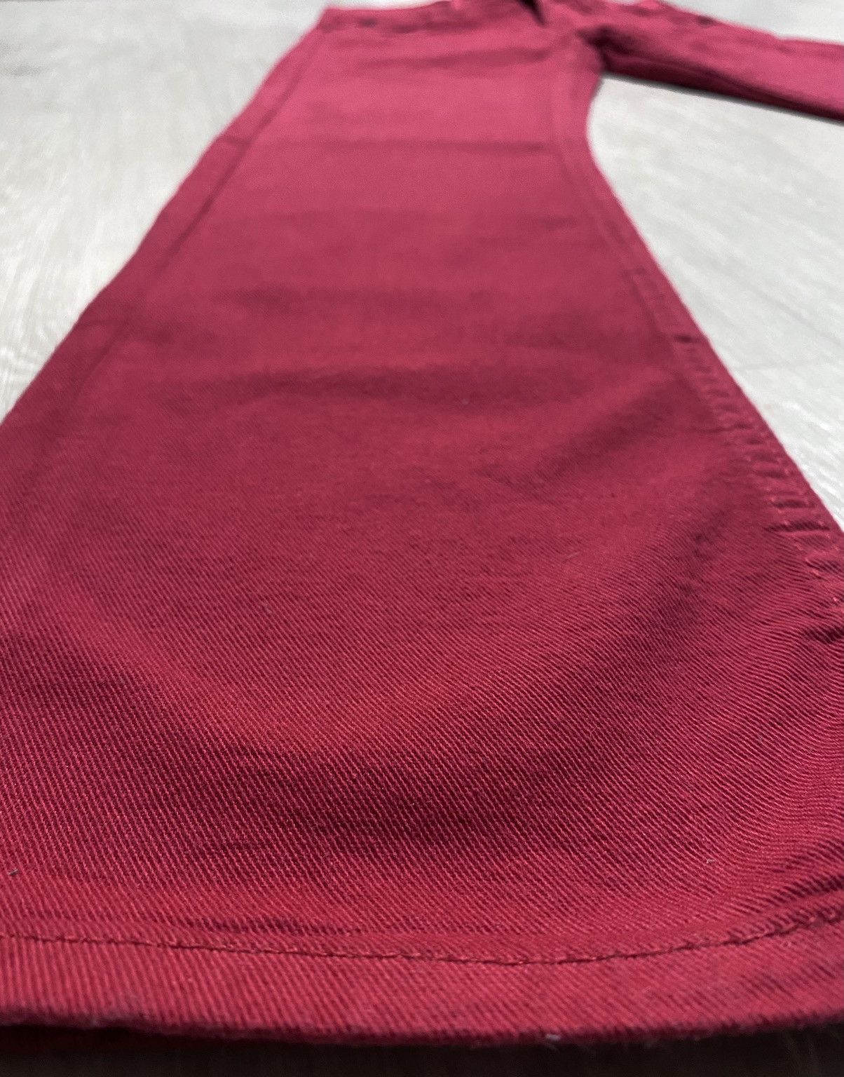 Levi's Women’s Junior Levi’s 511 Slim Vintage Red Jeans Denim Size 28" / US 6 / IT 42 - 12 Thumbnail