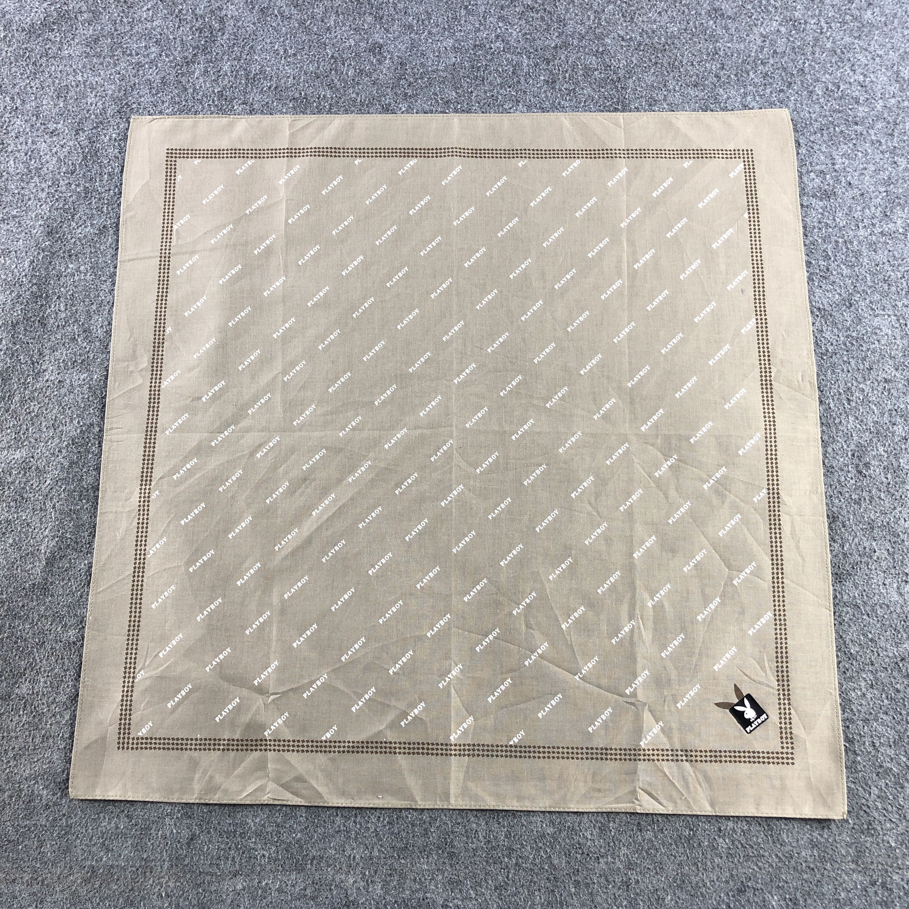 Playboy Playboy Handkerchief Neckerchief Bandana H2472 Size ONE SIZE - 2 Thumbnail