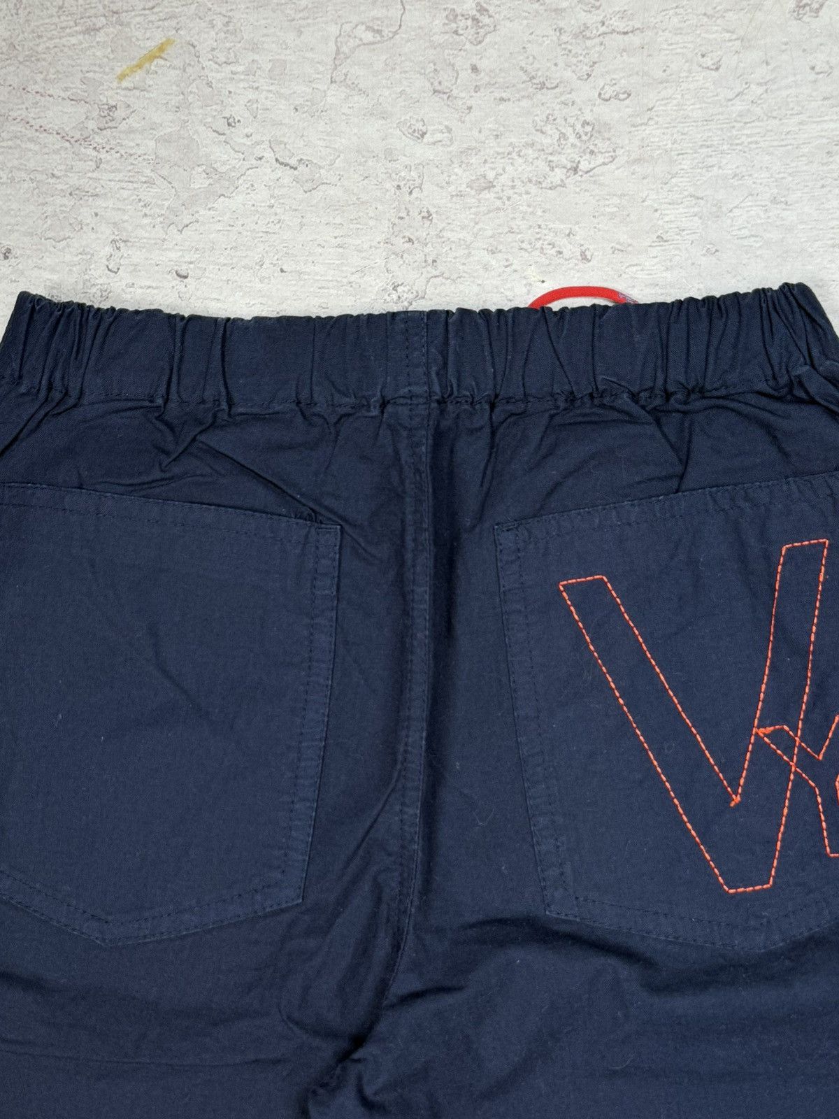 Versace Jeans Couture Woman’s Versace Young Big Logo Navy Pants Size 27" / US 4 / IT 40 - 10 Thumbnail