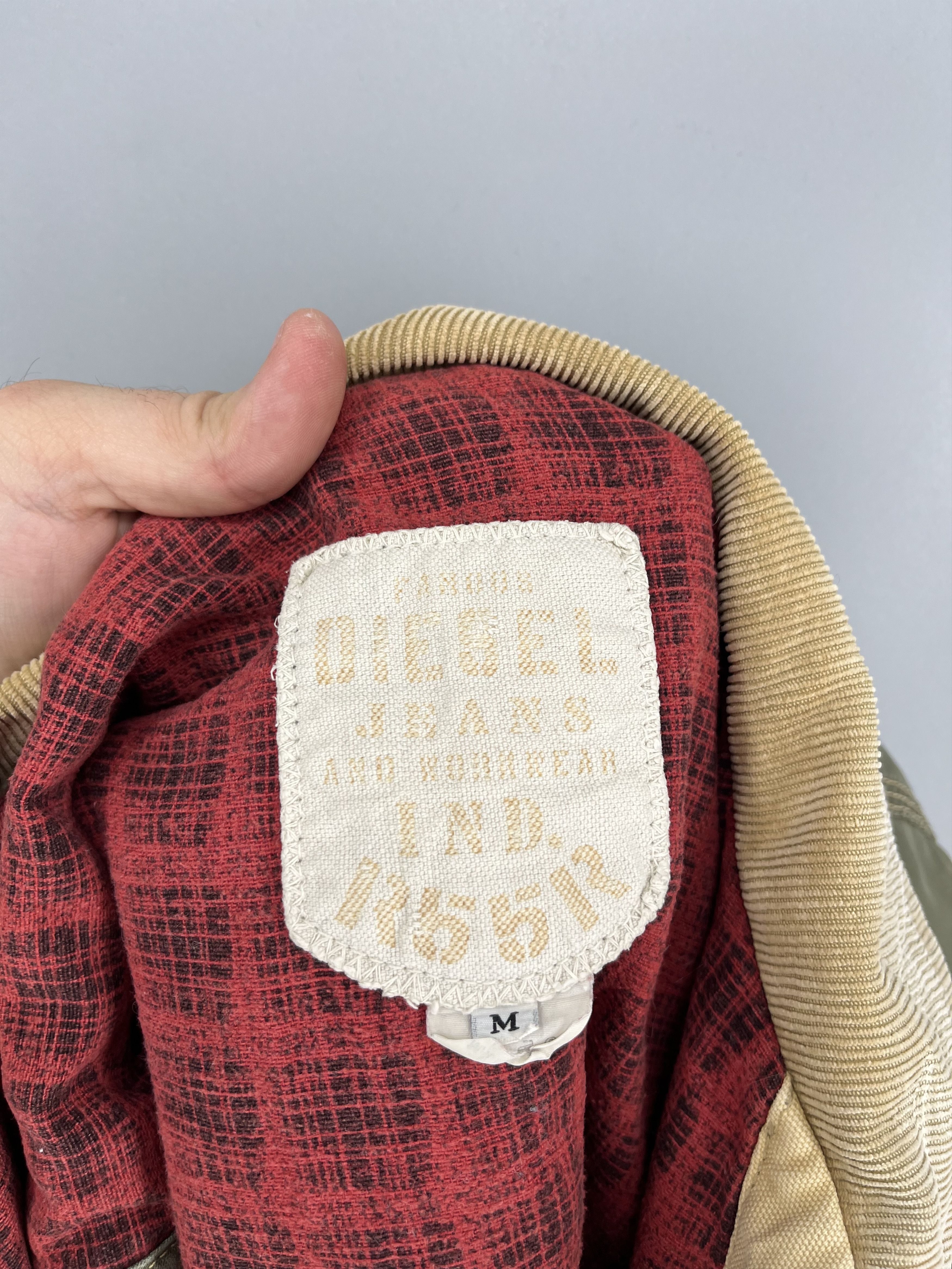 Diesel Vintage Diesel Vest Mens M Made In Italy Beige Canvas Size US M / EU 48-50 / 2 - 14 Thumbnail