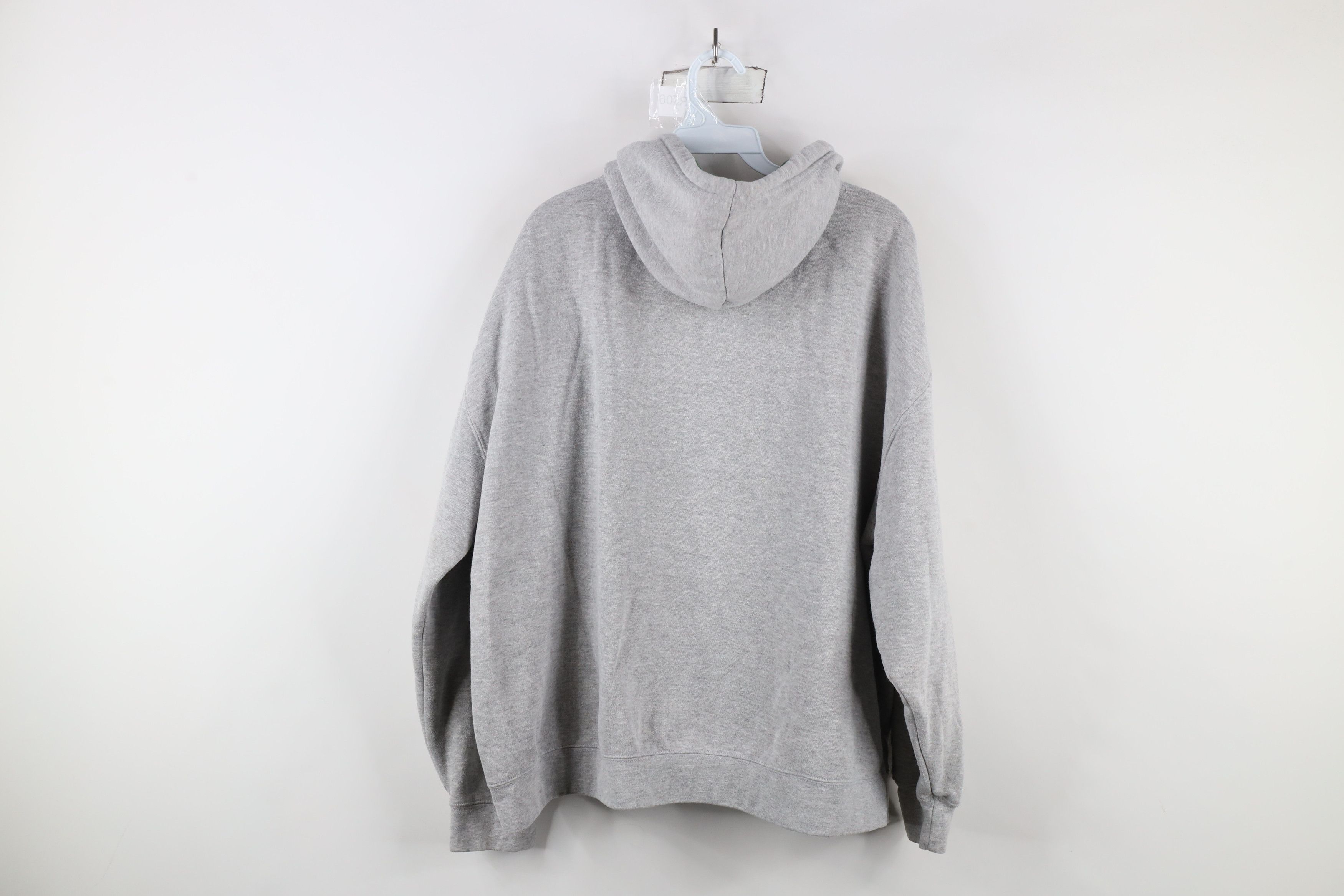 Vintage Vintage 90s Boxy Fit Michigan State University Hoodie Gray Size US XL / EU 56 / 4 - 12 Thumbnail