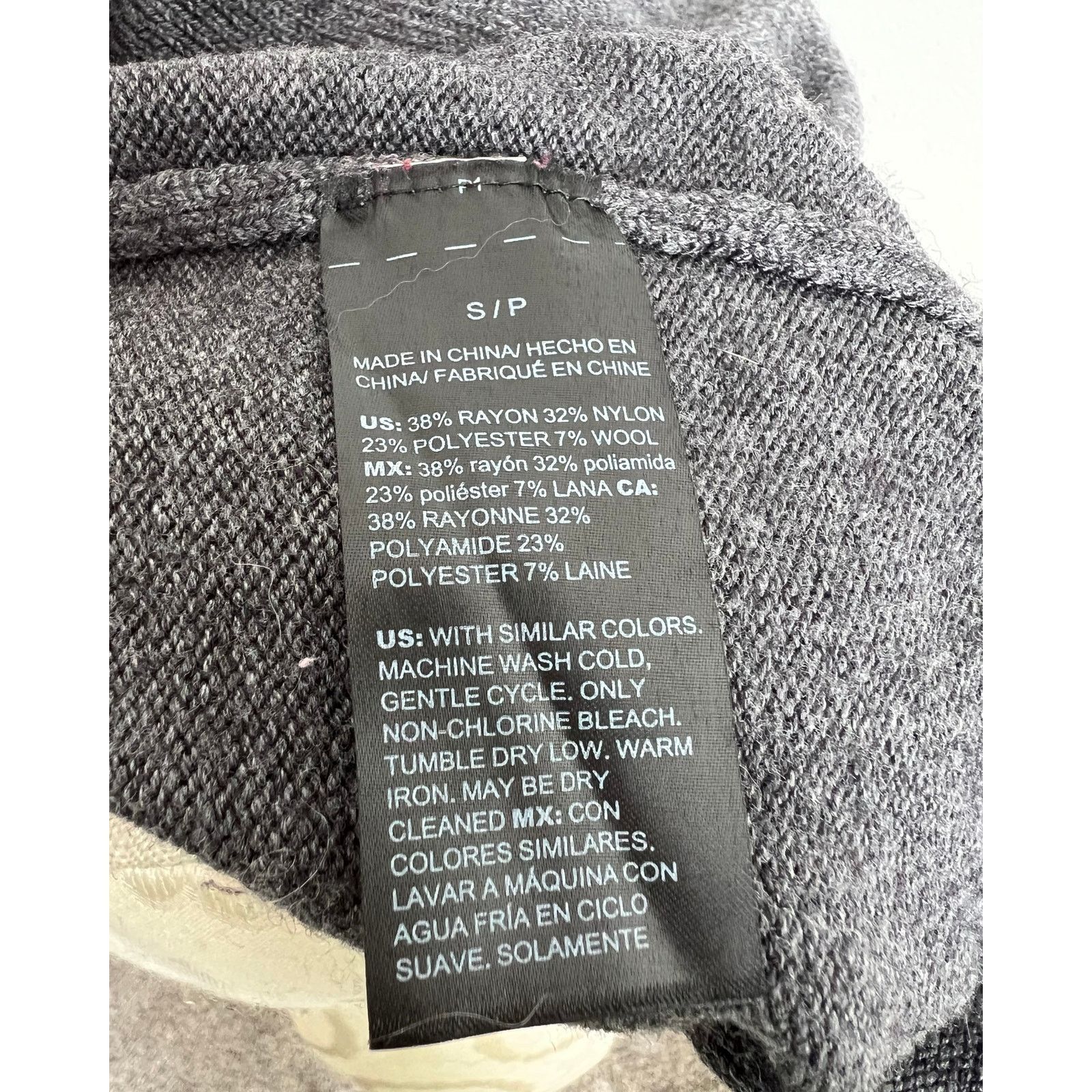 White House Black Market White House Black Market Gray 3/4 Cardigan Small Size S / US 4 / IT 40 - 6 Thumbnail