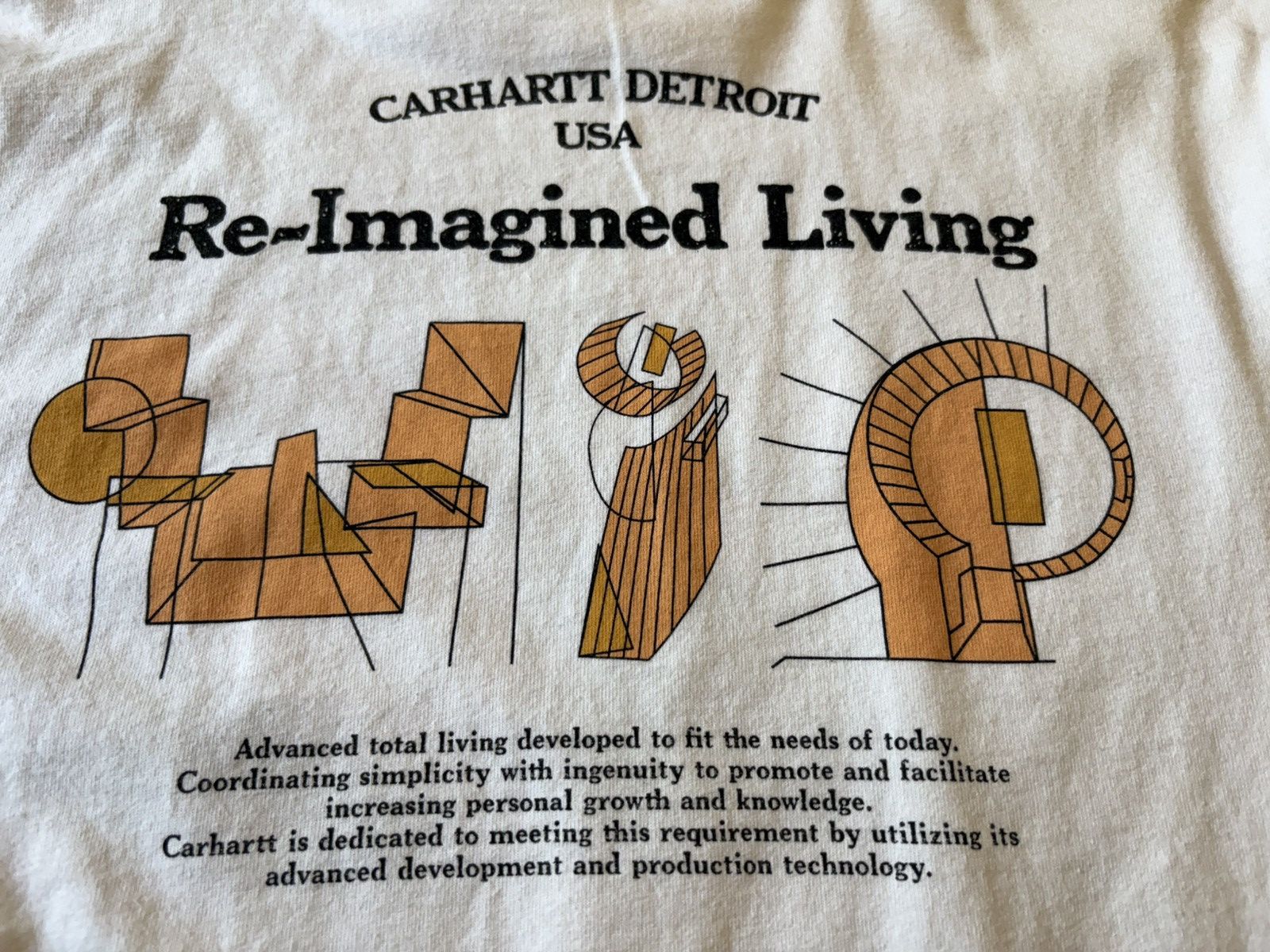 Carhartt Wip Carhartt W.I.P. Living Long Sleeve T-Shirt Size L White Size US L / EU 52-54 / 3 - 4 Thumbnail
