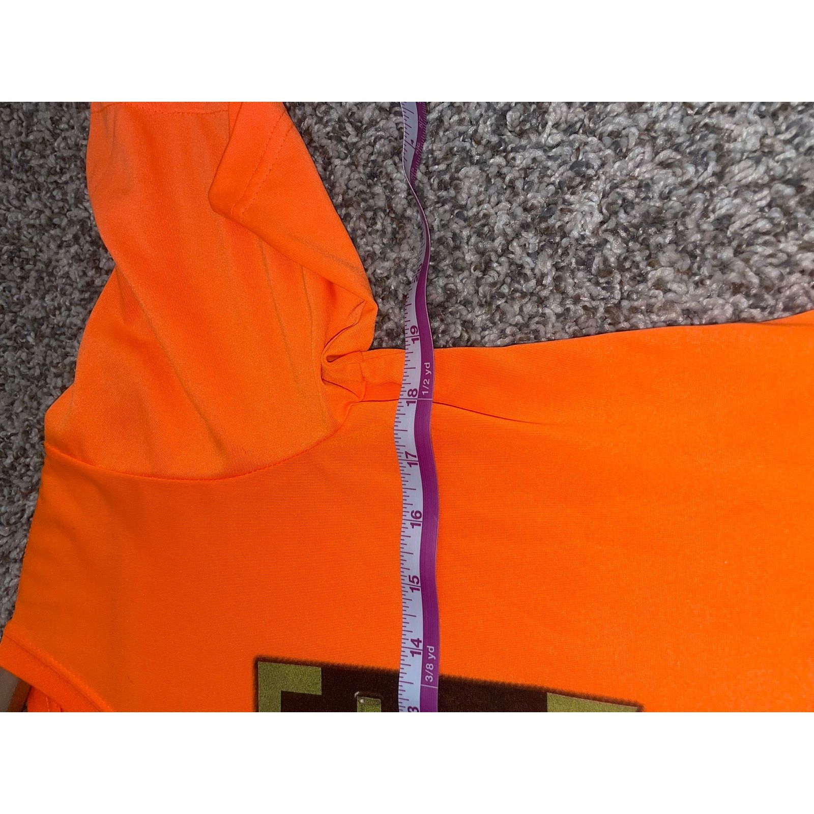 Nike Youth Nike Orange Polyester Active Shirt Children Kid's XL Size US XL / EU 56 / 4 - 7 Thumbnail