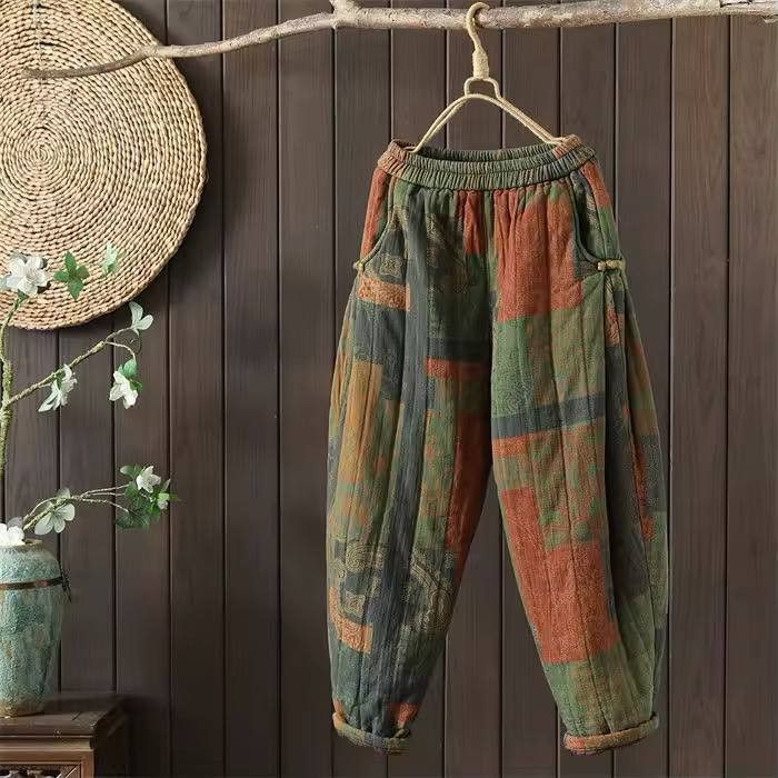 Japanese Brand × Vintage Quilted insulated pants Size US 35 - 1 Thumbnail