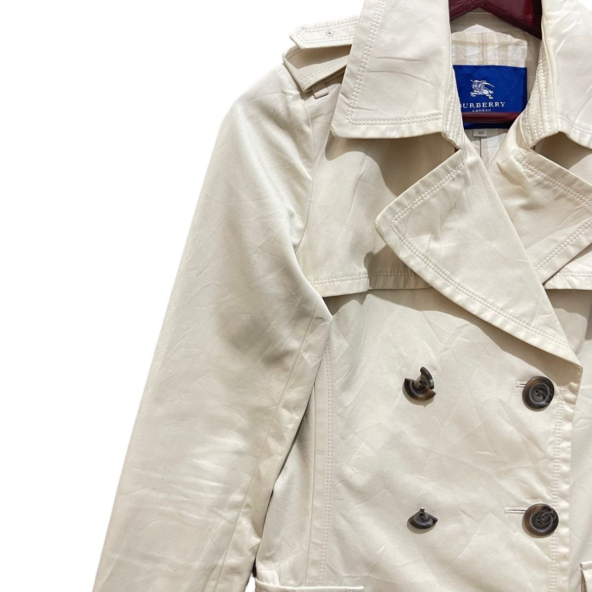 Burberry × Burberry Prorsum × Designer Burberry Blue Label Trench Coat Size S / US 4 / IT 40 - 3 Thumbnail