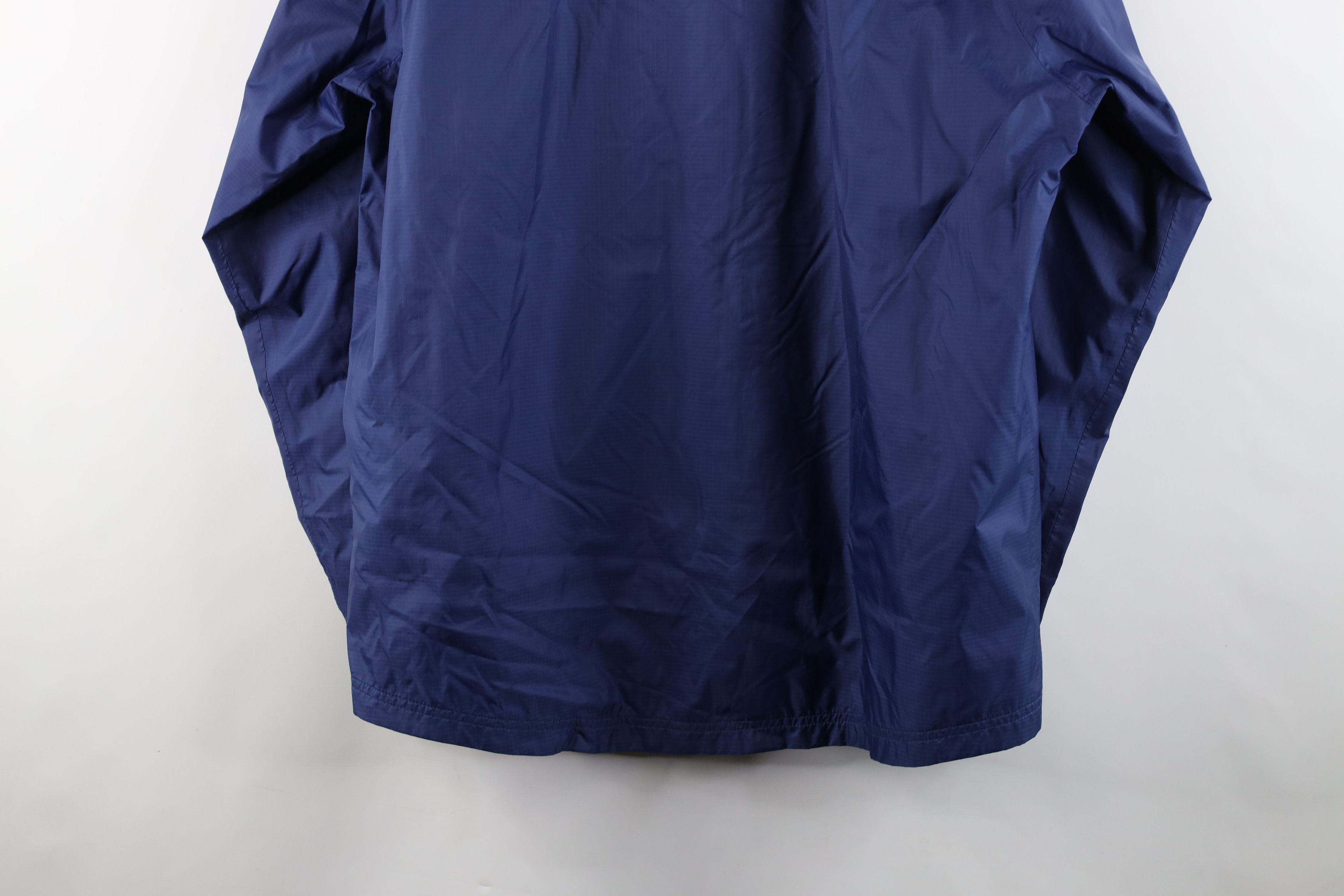 L.L. Bean × Vintage Vintage LL Bean Ripstop Hooded Rain Windbreaker Jacket Blue Size US L / EU 52-54 / 3 - 14 Thumbnail