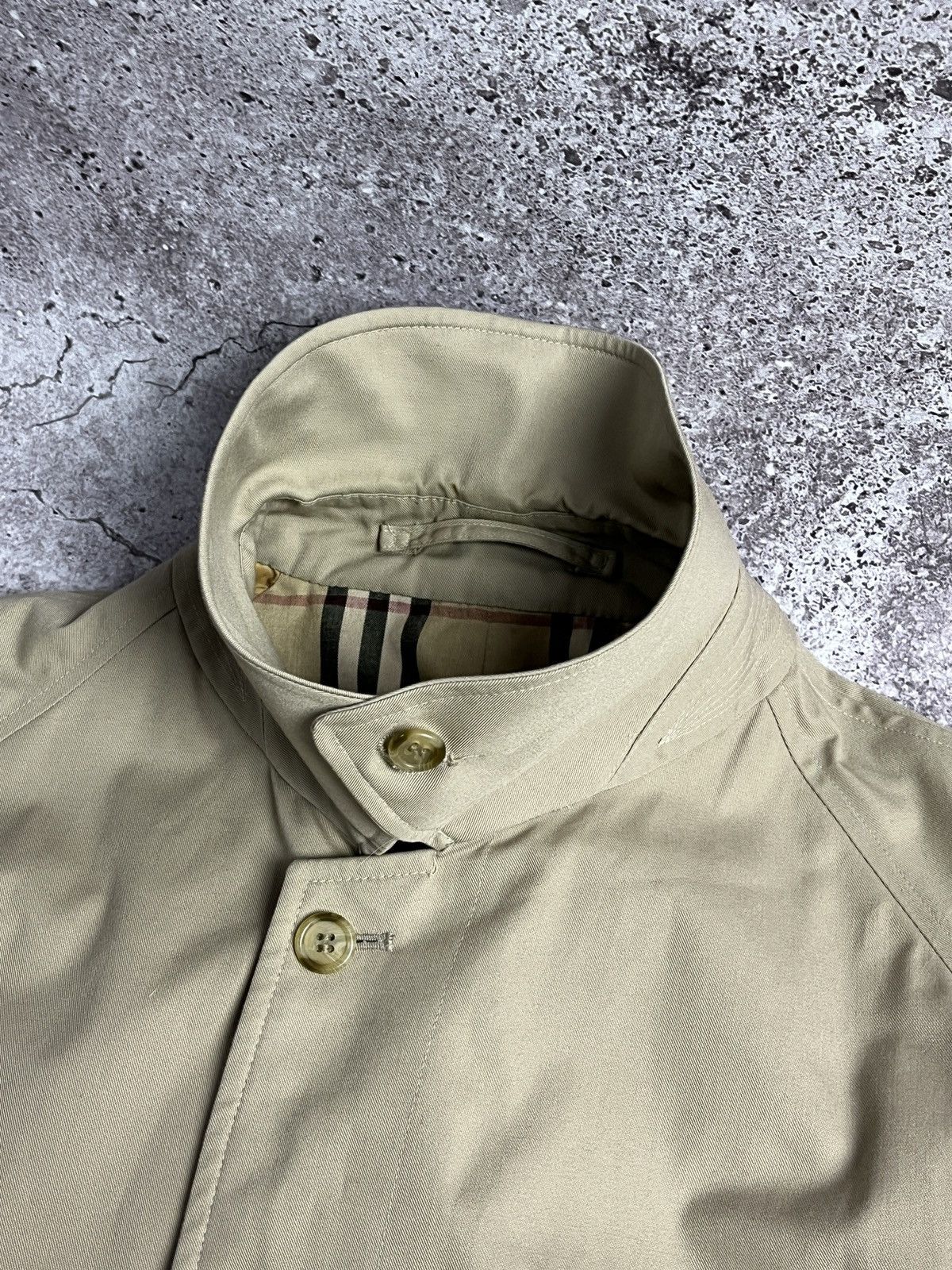 Burberry × Vintage Rare🔥Vintage Burberry London Nova Check Trench Coat Size US L / EU 52-54 / 3 - 11 Thumbnail